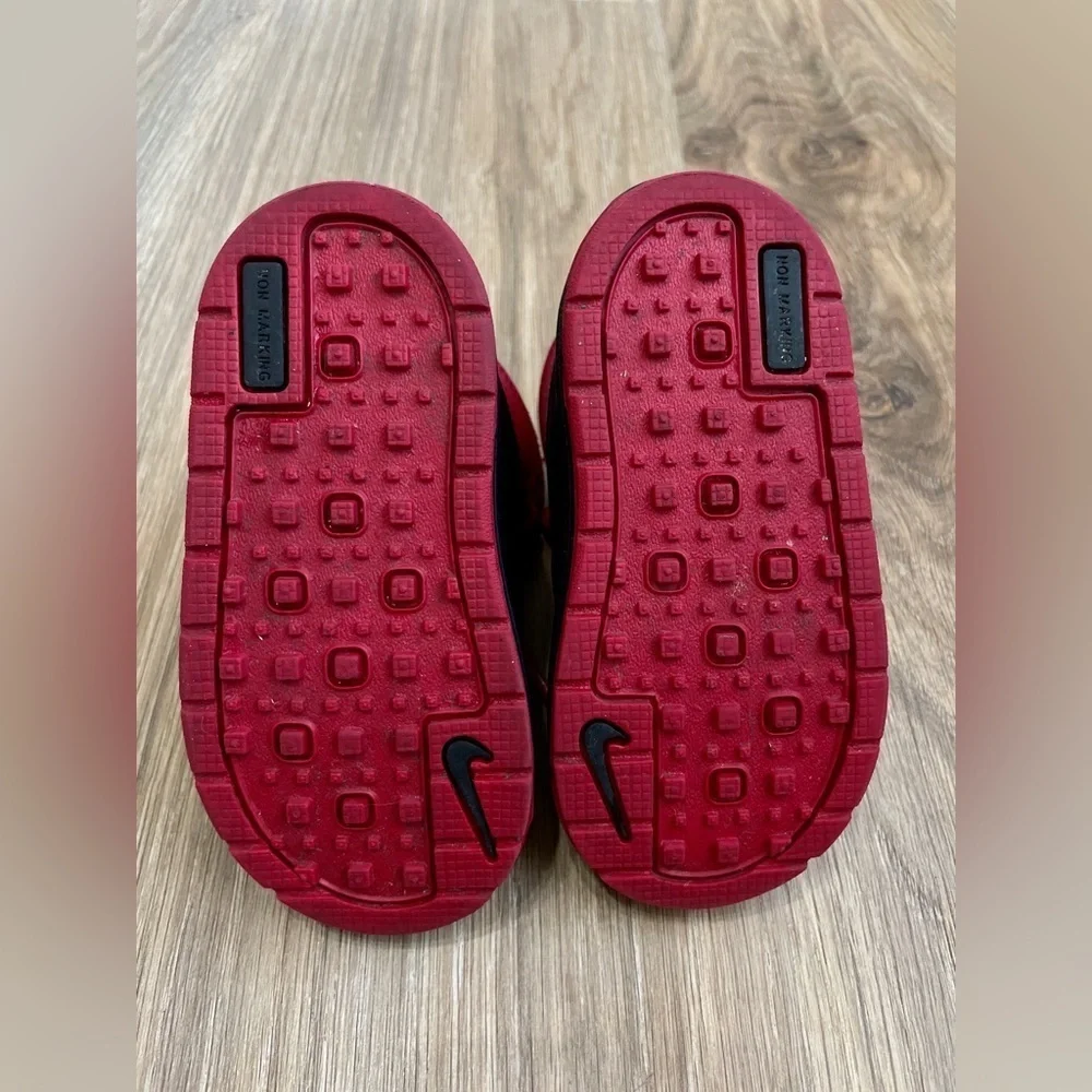 Nike ACG Woodside Red Toddler High Distance Lace Up Boots Sz 6C EUC